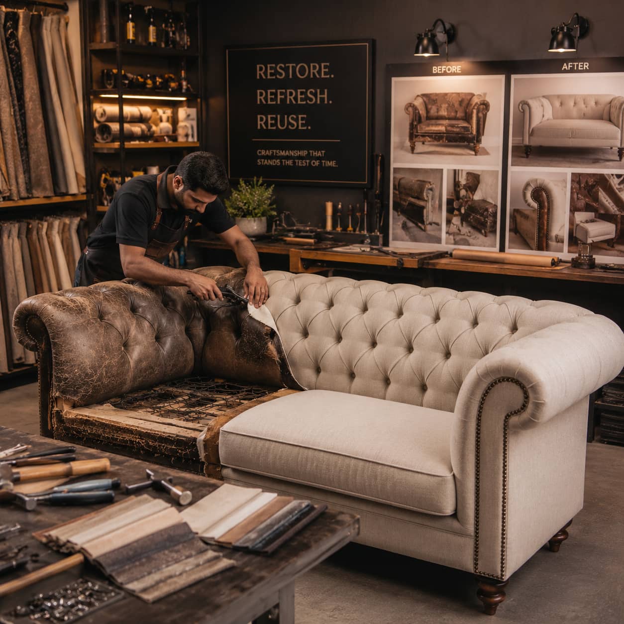 Restore, refresh, and extend furniture life